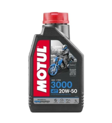 ACEITE MOTUL 4 TIEMPOS 3000 20W50 1LT MINERAL