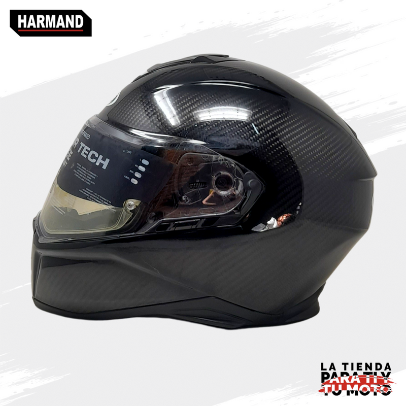 CASCO CABERG CERRADO TALLA S DRIFT CARBON