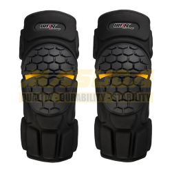 CODERAS-RODILLERAS IRON RACING IR-068 COLOR NEGRO