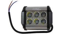 FARO AUXILIAR HYPER LEDS IR-1810 COLOR PLATA 1200LM 18W 8-80V