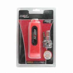 CANDADO IRON RACING P/ MANIJA IR-91 COLOR ROJO