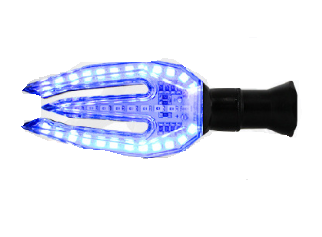 DIRECCIONAL IRON RACING LEDS IR039 LUZ AZUL