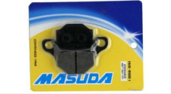 BALATA MASUDA FRENO DISCO P/ GS 125 SUZUKI GN 125 REBELLIAN 200 DT 125 (12-16')