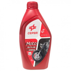 ACEITE CEPSA 4 TIEMPOS 20W50 1LT MINERAL