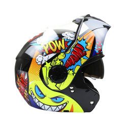 CASCO GHIRA ABATIBLE INFANTIL COMIC DOT