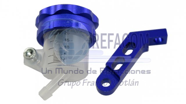 VASO BOMBA LIQUIDO DE FRENO IR0801 COLOR AZUL