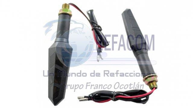 DIRECCIONAL IRON RACING LED IR0568 LUZ AMARILLA EFECTO RUNNING