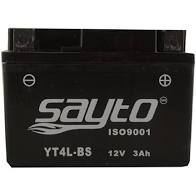 BATERIA SAYTO YT4L-BS C/ACIDO