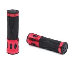 PUÑOS PROGRIP GOMA SUAVE MTB 939 COLOR NGO/ROJO