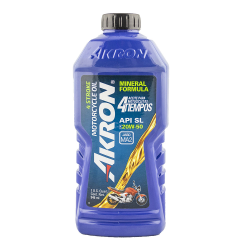 ACEITE AKRON MOTO 4T 20W50 1L