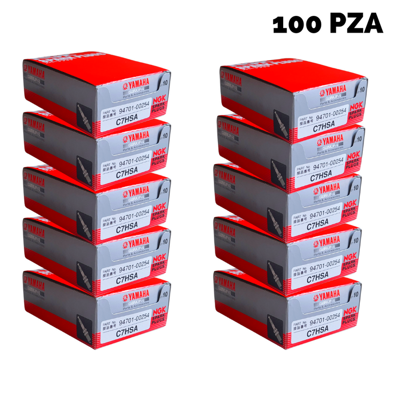 100 Piezas De Bujia Ngk C7hsa