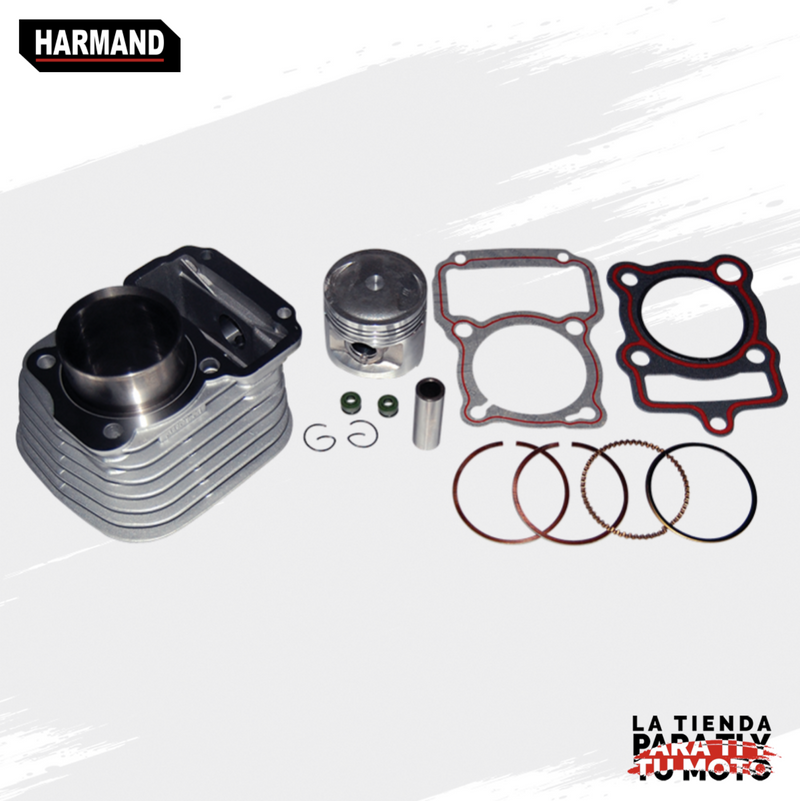 KIT CILINDRO COMPLETO KAIZEN P/ CG 125 TITAN