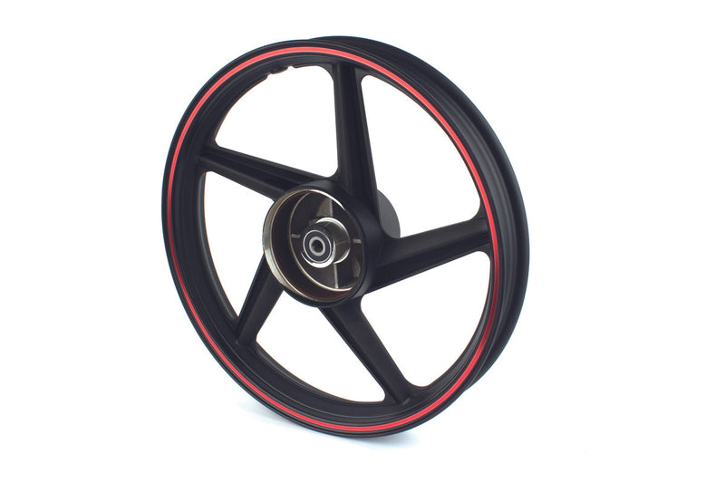 RIN TRASERO P/ FT 180 FT 200 COLOR NEGRO/ROJO